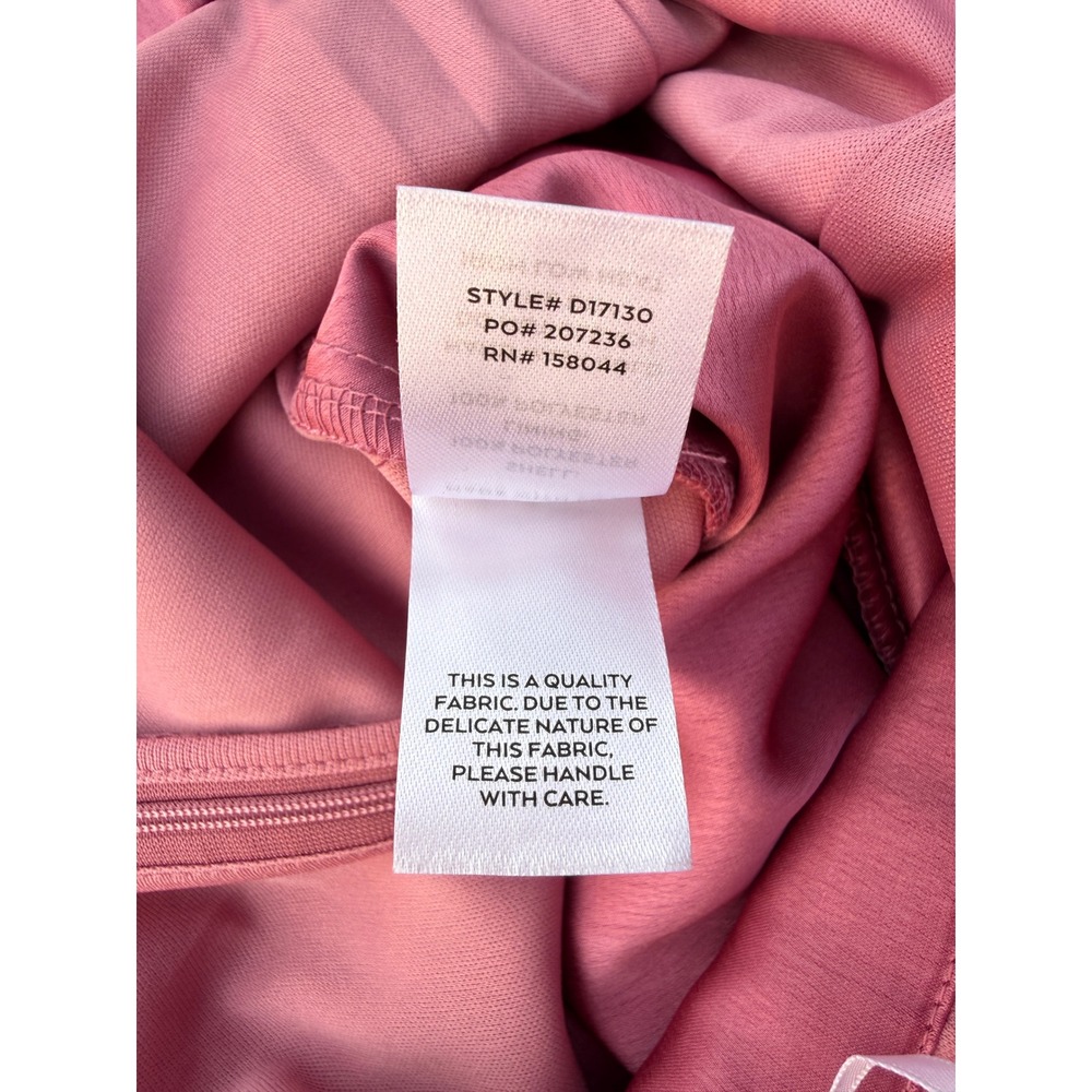 Lulus Pink Satin Off Shoulder Draped Mini Dress D17130 Cocktail Party XS NEW - Picture 5 of 11